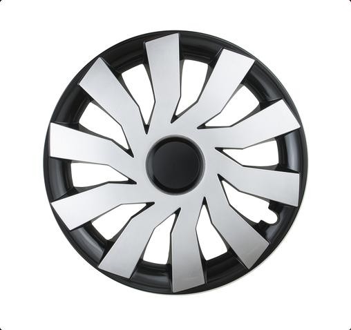 LEOPLAST HILLCZSR16 Car wheel trims BMW 3 Compact (E46) 16 Inch black/silver