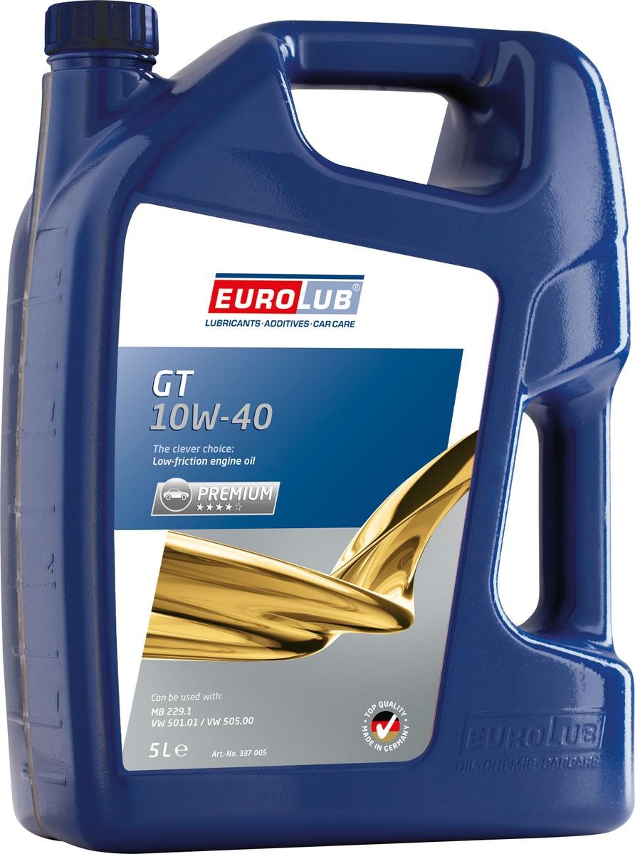 EUROLUB GT 10W-40, 5l Motor oil 337005 buy