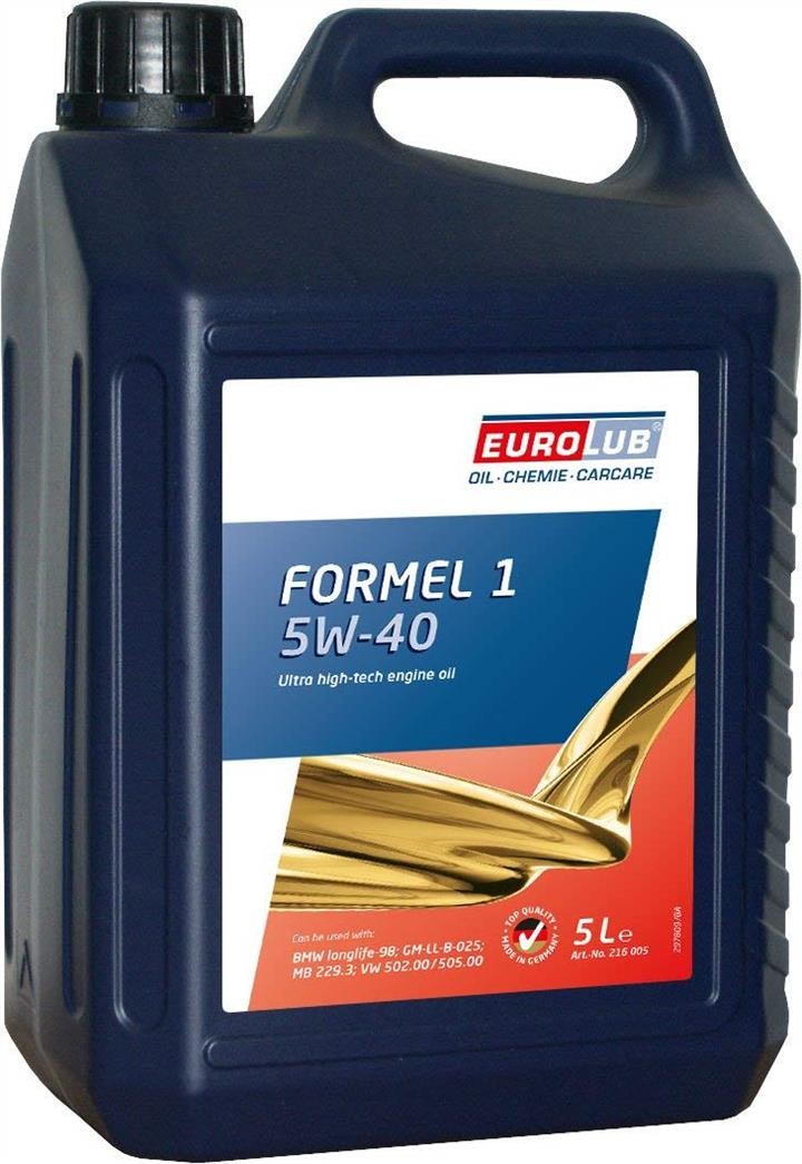 Acquisto Olio per auto EUROLUB 216005 FORMEL, 1 5W-40, 5l