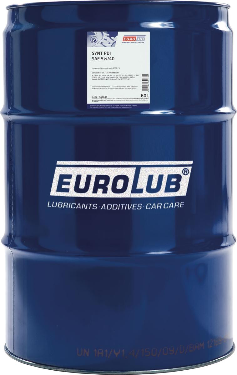 EUROLUB 308060 Motoröl für VOLVO FH 16 LKW in Original Qualität
