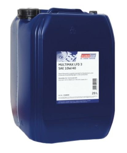 Engine oil EUROLUB 10W-40, 20l, Part Synthetic Oil longlife 239020
