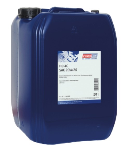 Engine oil EUROLUB 20W-20, 20l, Mineral Oil longlife 332020