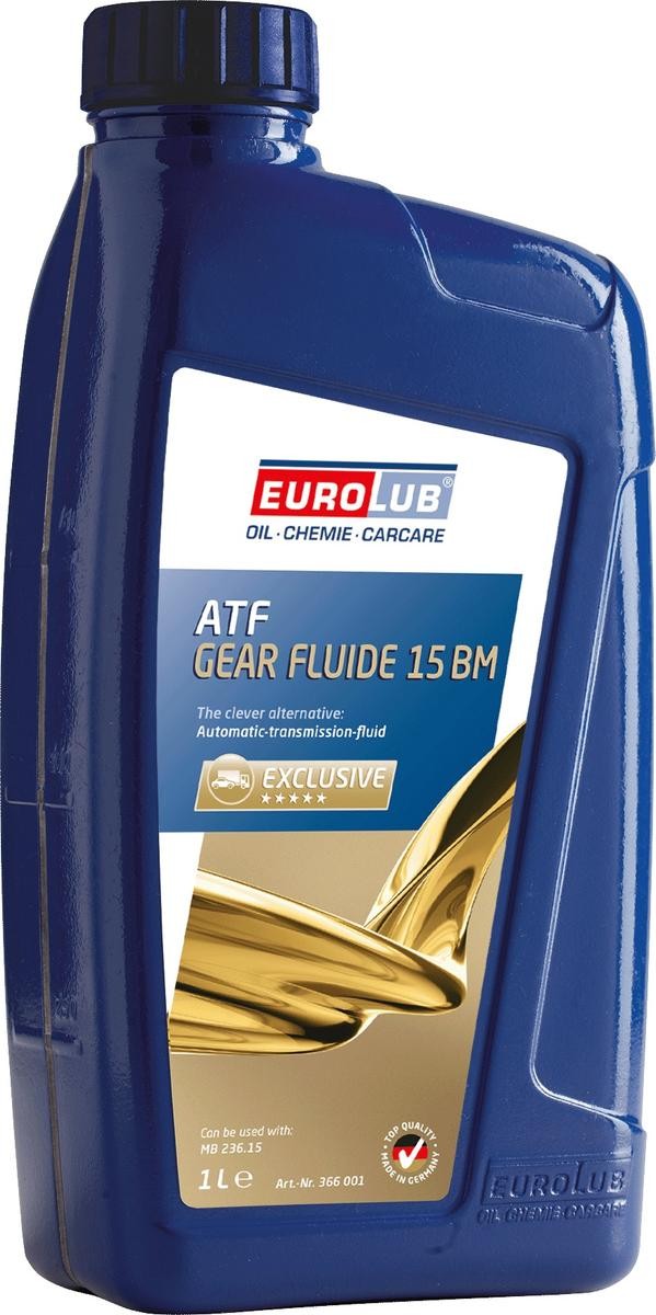 EUROLUB GEAR FLUIDE, 15 BM 366001 Automatic transmission fluid 1l, blue
