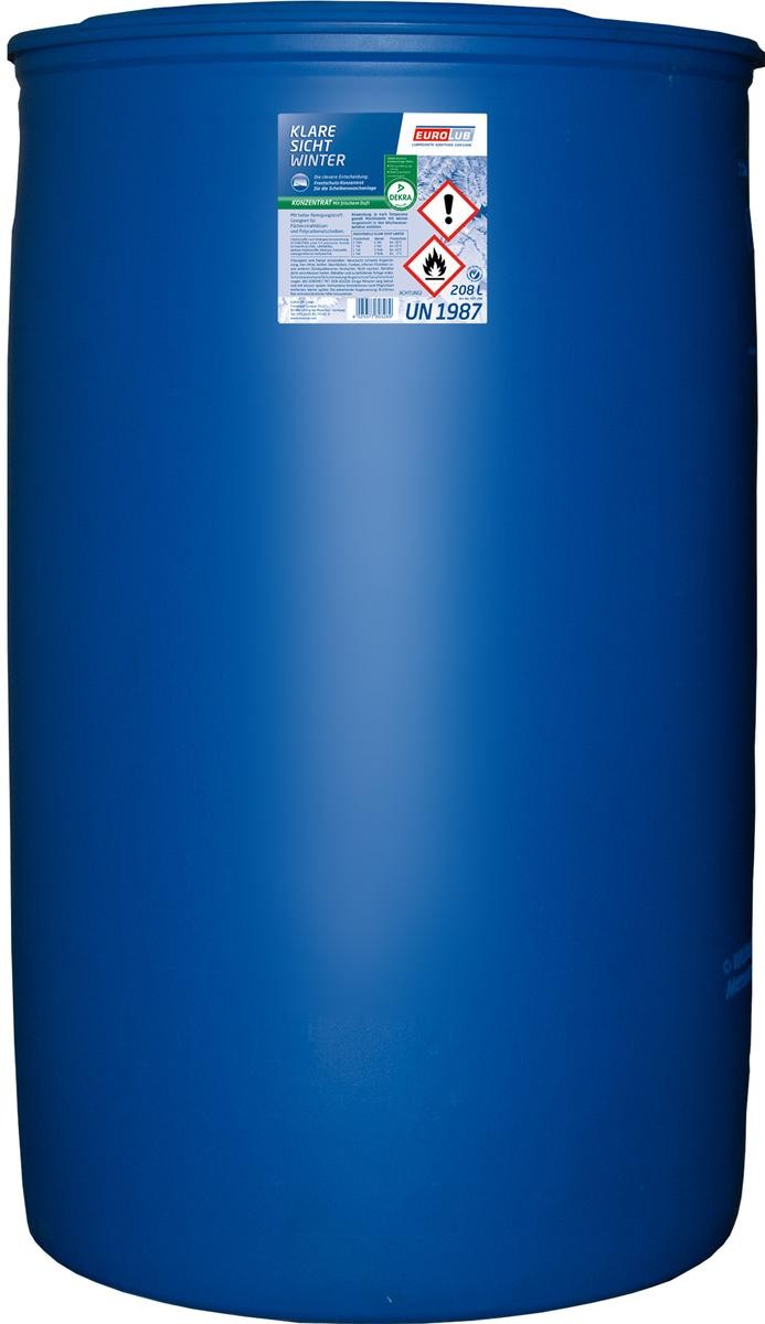 EUROLUB 803208 Windshield cleaner Barrel, +, Capacity: 208l, Biodegradable