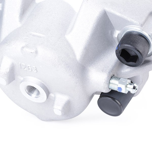 78B1499 Caliper 78B1499 RIDEX Aluminium/Grey Cast Iron, 104mm, Front Axle Right, in front of axle, without holder