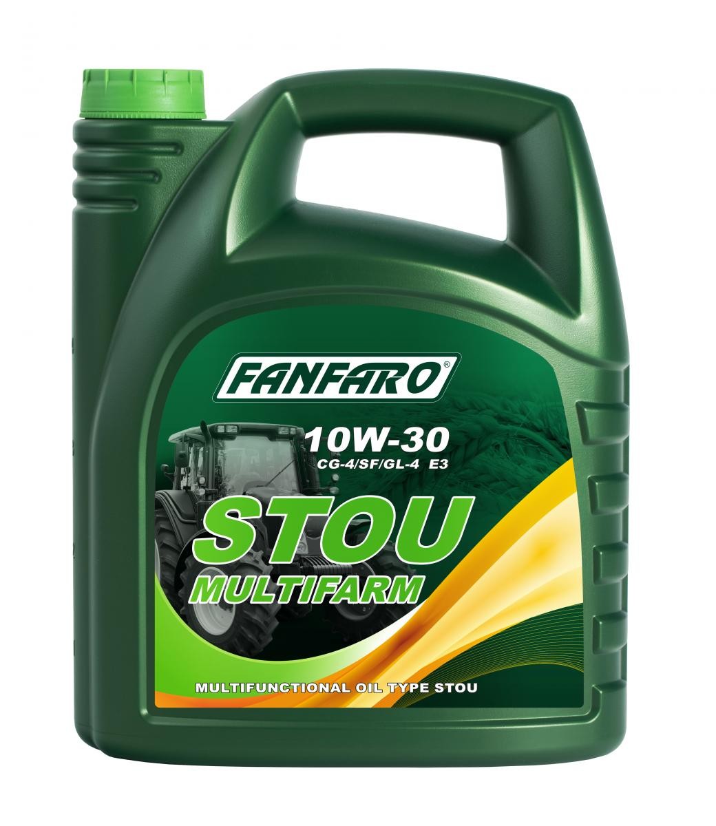 Automobile oil FANFARO 10W-30, 5l, Part Synthetic Oil longlife FF2501-5