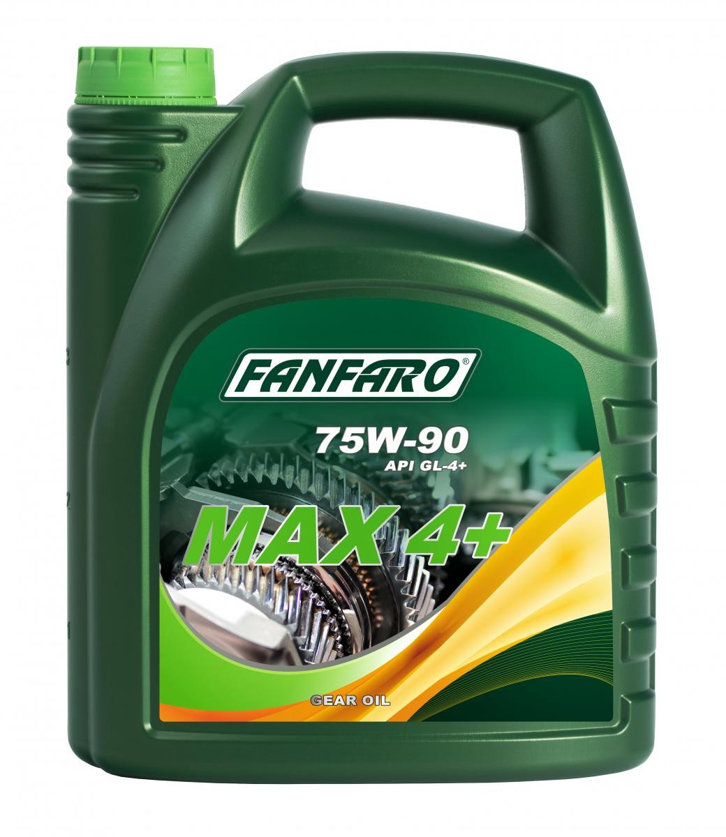 FANFARO MAX 4+ FF8702-4 Transmission fluid 75W-90, Full Synthetic Oil, Capacity: 4l