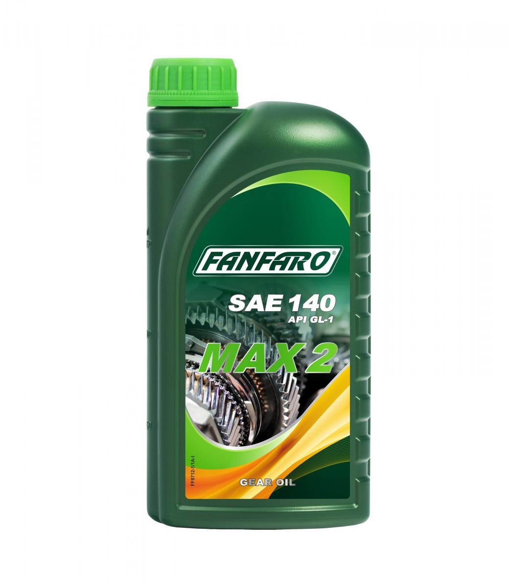 FANFARO Max 2 SAE 140, Inhalt: 1l API GL-1 Getriebeöl FF8712-1 kaufen