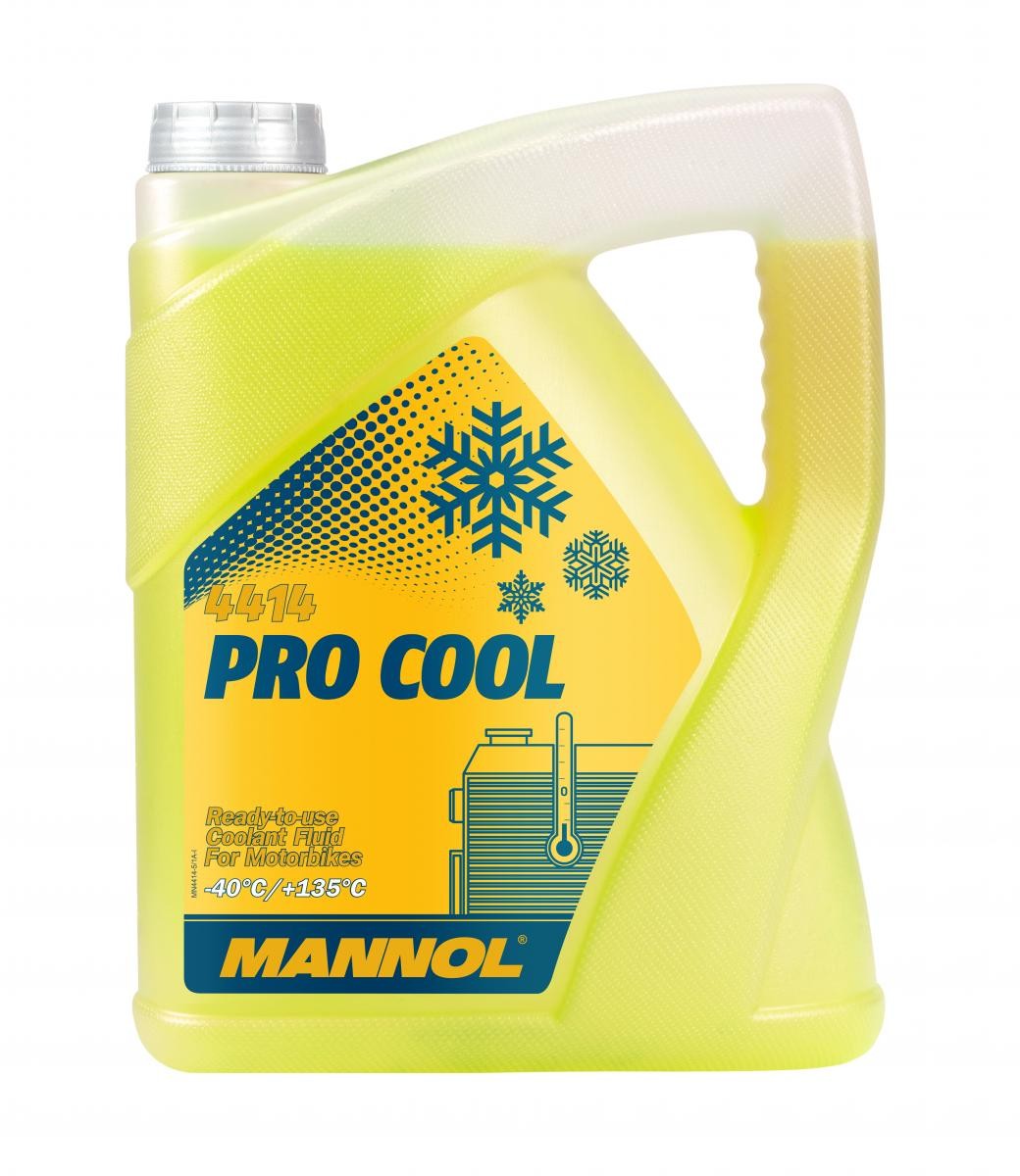 NIU N1S Kühlmittel G13 gelb, 5l MANNOL Pro Cool MN4414-5