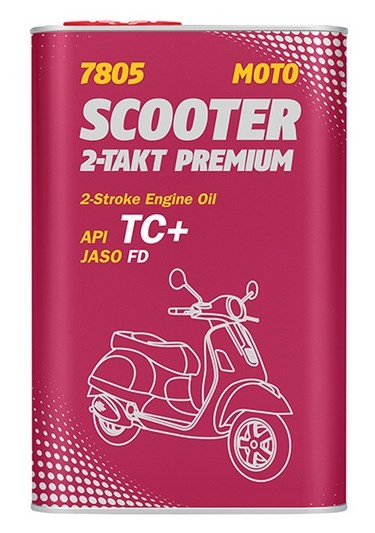 Auto oil TISI MANNOL - MN7805-1ME Scooter, 2-Takt Premium