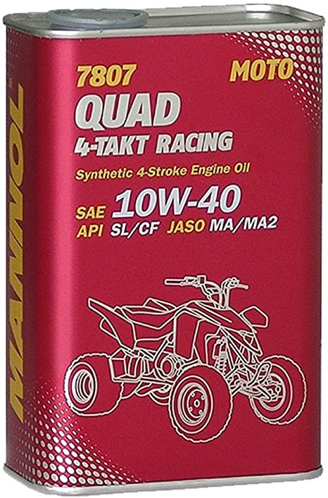 Car oil JASO MA MANNOL - MN7807-1ME Quad 4-Takt Racing