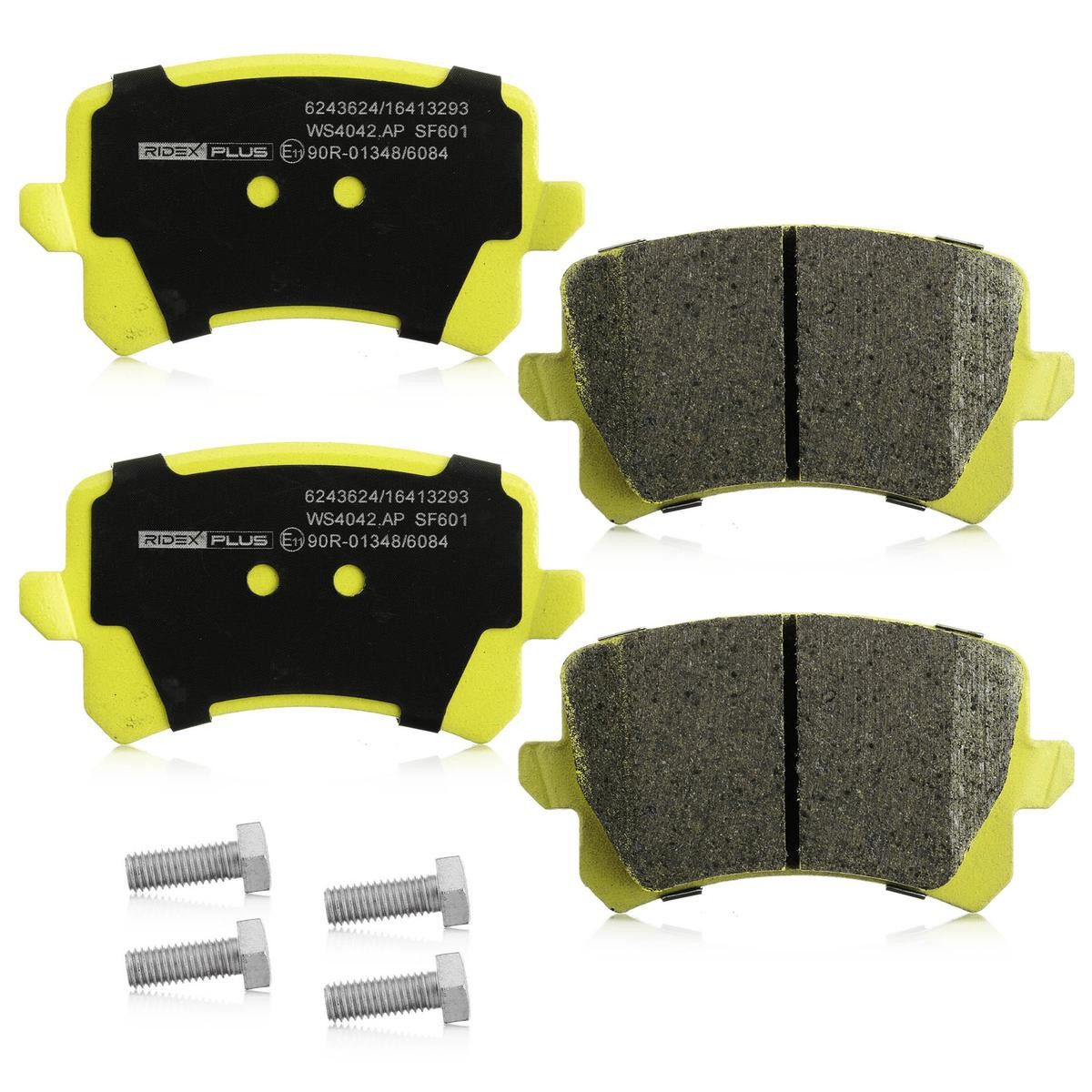402B0642P Disc brake pads RIDEX PLUS 402B0642P review and test