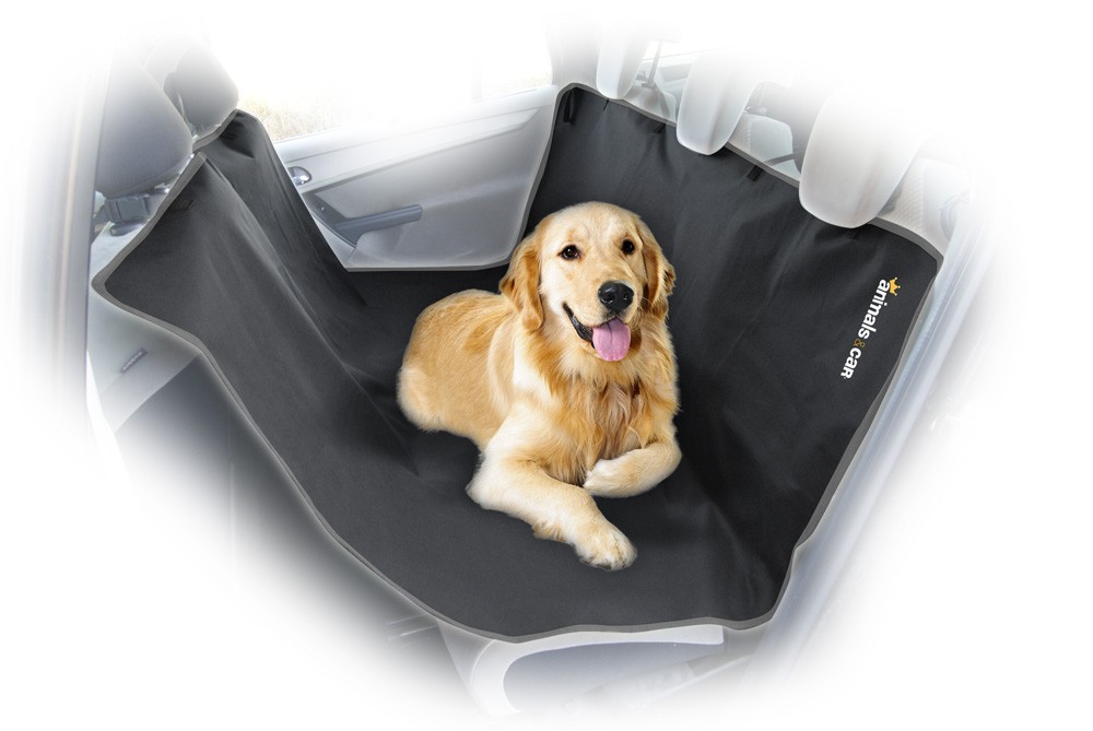 animals&car la SPA Polyester, black Length: 150cm, Width: 125cm Dog car seat cover 170006 buy