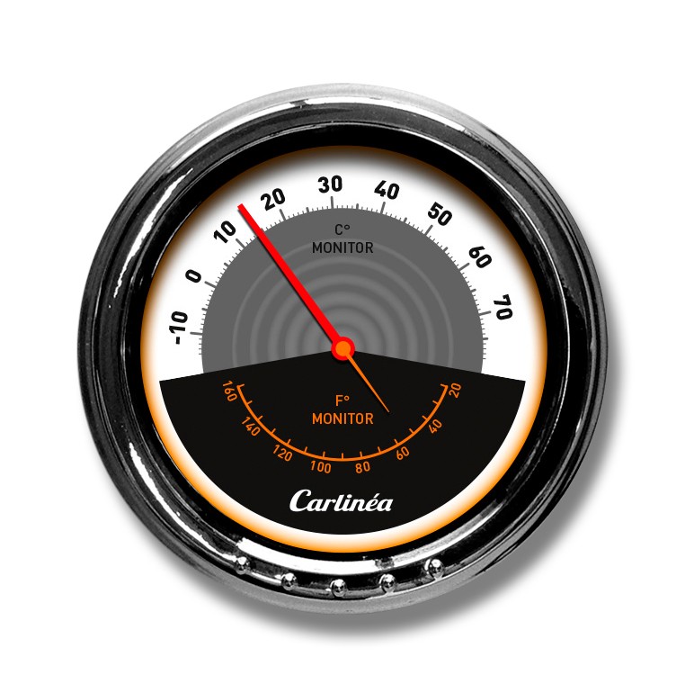 Carlinea 485005 Thermometer, Außen- / Innenraumtemperatur für STEYR 19 S-Serie (Facel.) LKW in Original Qualität