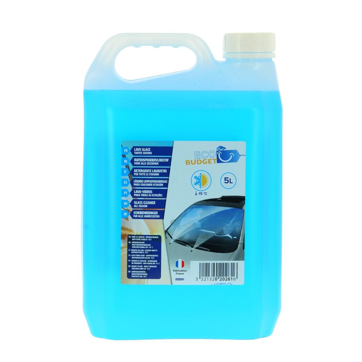 ECOBUDGET 020261 Windshield cleaner for car Canister, Temperature range to: -15°C, Capacity: 5l