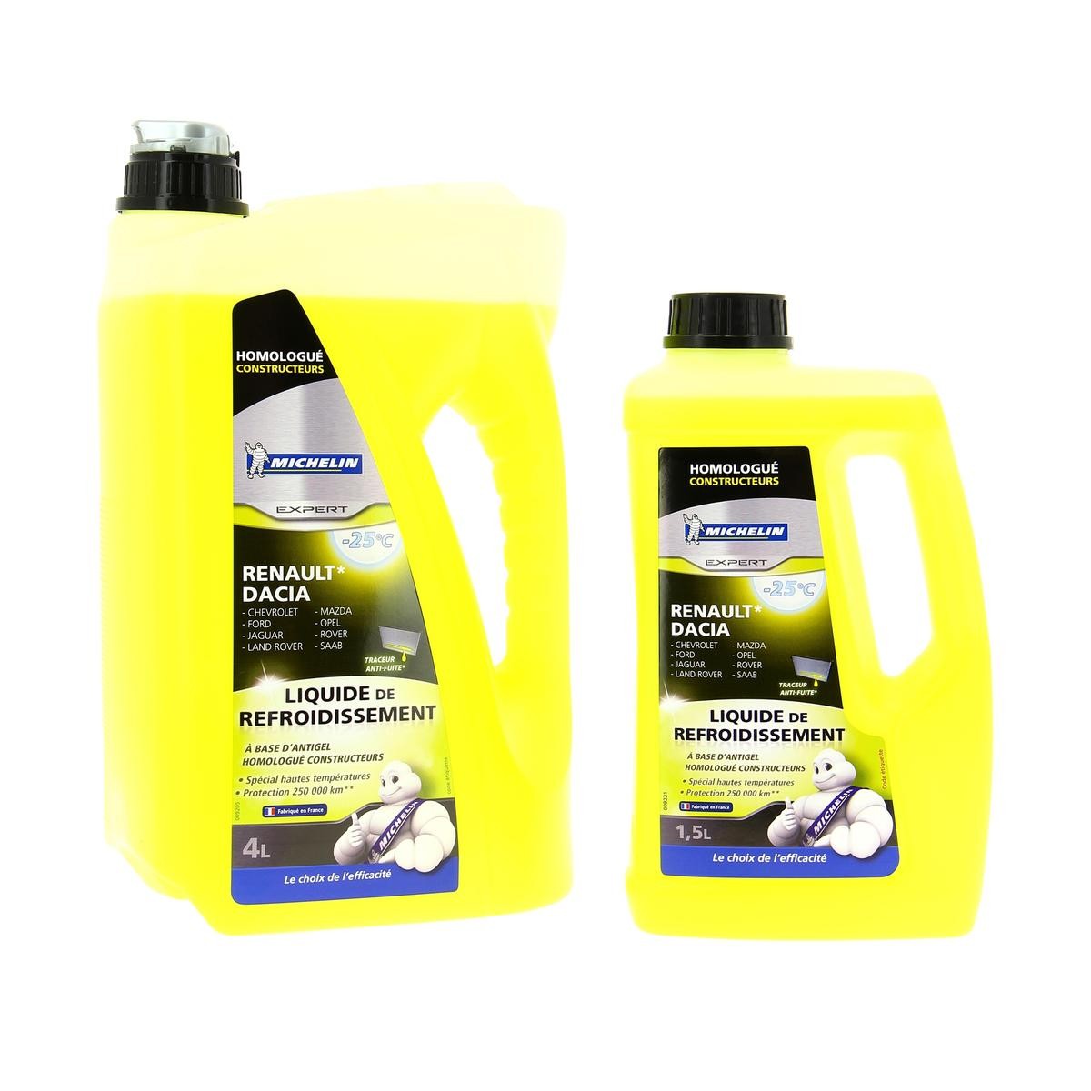 009221 Michelin Expert Kühlmittel G13 gelb, 1,5l