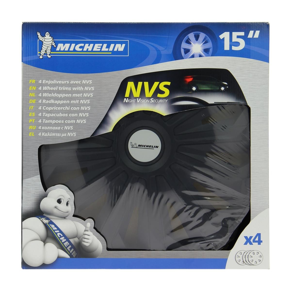 009137 Michelin NVS Radkappen 15 Zoll schwarz ▷ AUTODOC Preis und
