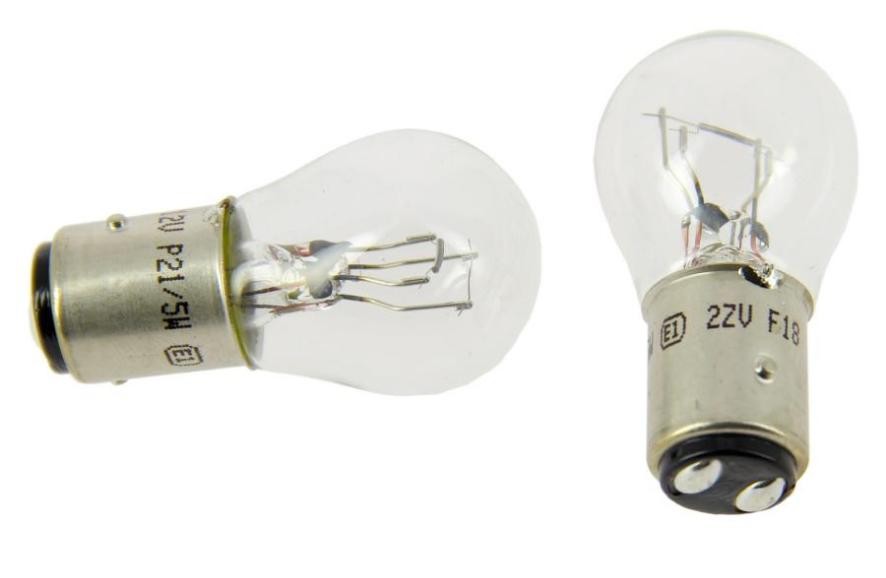 Michelin 12V 21/5W, P21/5W, BAY15d Bulb, indicator 008781 buy