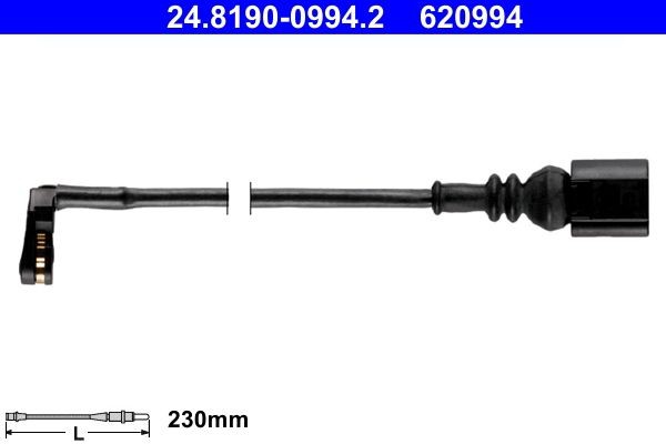 ATE Brake wear sensor 24.8190-0994.2 for VW CRAFTER, CALIFORNIA