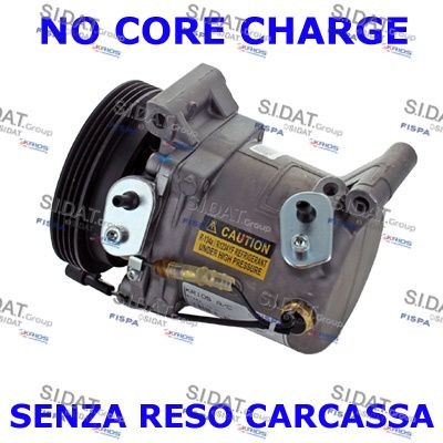 SIDAT 1.3028R Air conditioning compressor 9520069GA1