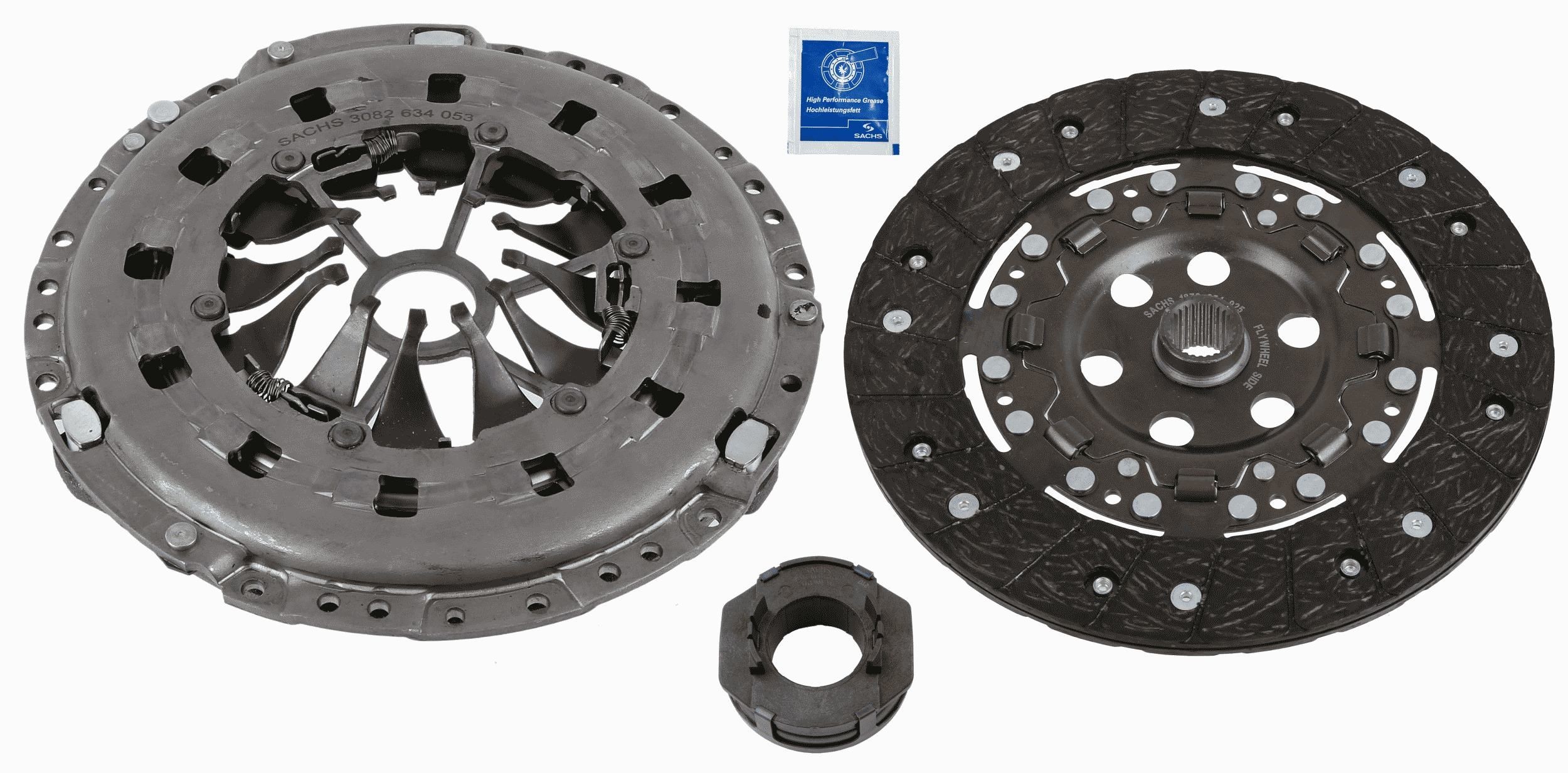 SACHS with clutch release bearing, 230mm Ø: 230mm Clutch replacement kit 3000 951 635 buy