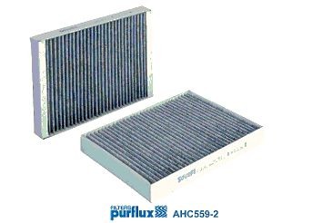 SIC4293 PURFLUX Activated Carbon Filter, 262 mm x 183 mm x 29 mm Width: 183mm, Height: 29mm, Length: 262mm Cabin filter AHC559-2 buy