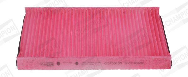 CHAMPION with antibacterial action, 294 mm x 195 mm x 30 mm Width: 195mm, Height: 30mm, Length: 294mm Cabin filter CCF0013B buy