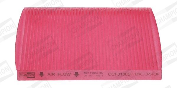 CHAMPION Pollen filter CCF0100B Fiat PANDA 2004