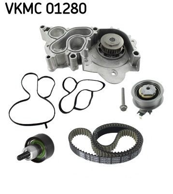 Volkswagen TOURAN Cambelt kit 16423763 SKF VKMC 01280 online buy