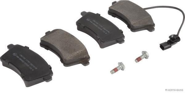 Original HERTH+BUSS JAKOPARTS Disc brake pads J3601103 for MERCEDES-BENZ VITO