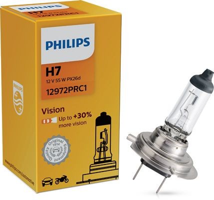 H7 PHILIPS H7 12V 55W PX26d Halogen Glühlampe, Fernscheinwerfer 12972PRCX günstig kaufen