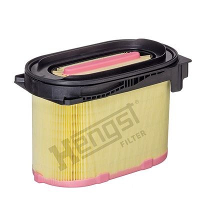 HENGST FILTER E1766L Air filter 207mm, 302mm, Filter Insert