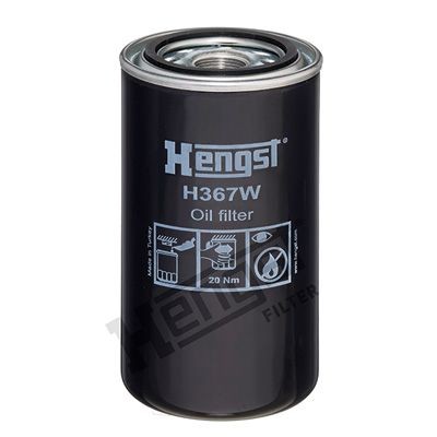 HENGST FILTER H367W Oil filter 1-16 UN, Spin-on Filter