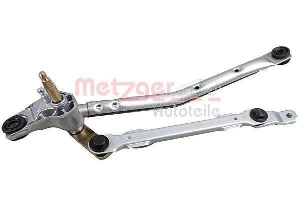 54522911 METZGER for left-hand drive vehicles, Front, without electric motor Windscreen wiper linkage 2190904 buy