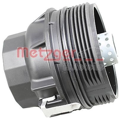 Toyota Cover, oil filter housing METZGER 2370074 at a good price