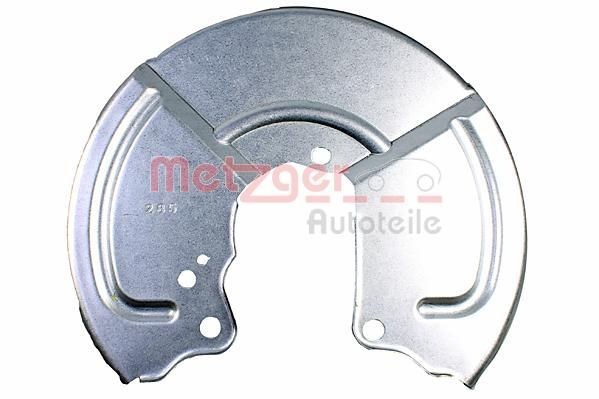 Original METZGER Brake rotor backing plate 6115421 for FIAT BRAVA