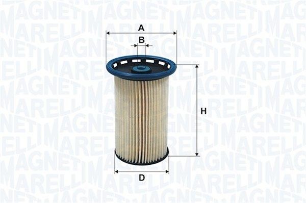 153071762475 MAGNETI MARELLI Fuel filters SKODA with water drain screw, Diesel