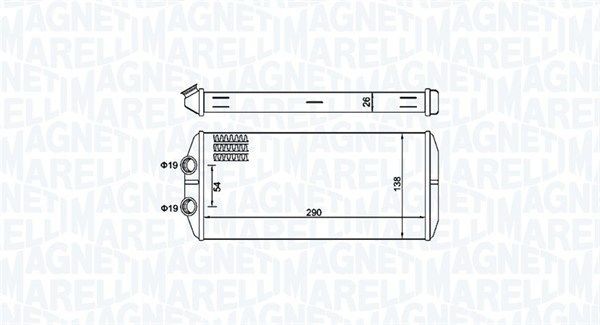 BR497 MAGNETI MARELLI 350218497000 Connector, compressed air line 6448.S6