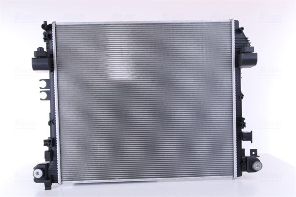 606952 NISSENS Radiators JEEP Aluminium, 558 x 497 x 27 mm, Brazed cooling fins
