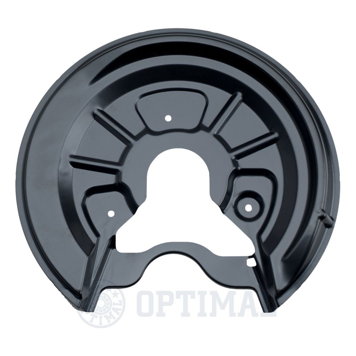 Original OPTIMAL Brake drum backing plate BSP-1003R for VW TOUAREG