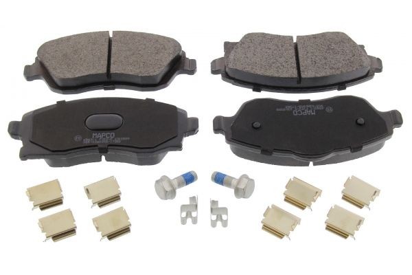 Opel COMBO Set of brake pads 16434148 MAPCO 6583/1 online buy