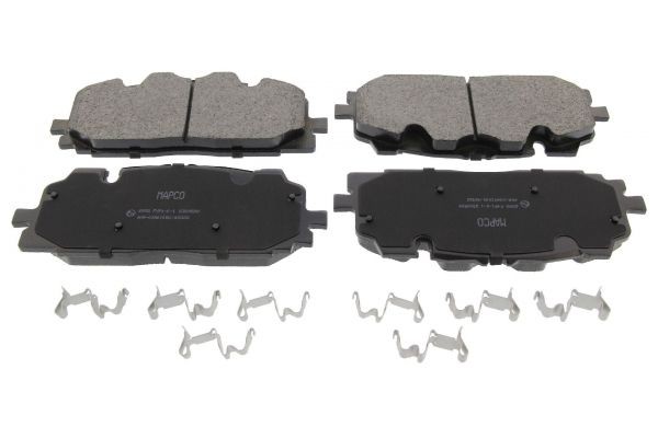 Great value for money - MAPCO Brake pad set 6998