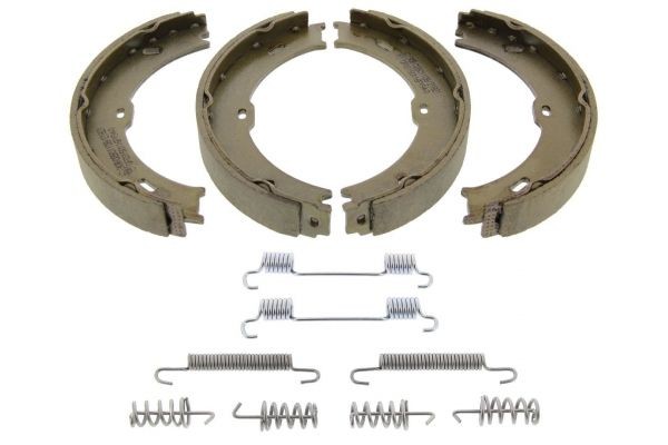 MAPCO Rear Axle, 180 x 25 mm, ATE, with accessories Width: 25mm Brake Shoes 8864/1 buy