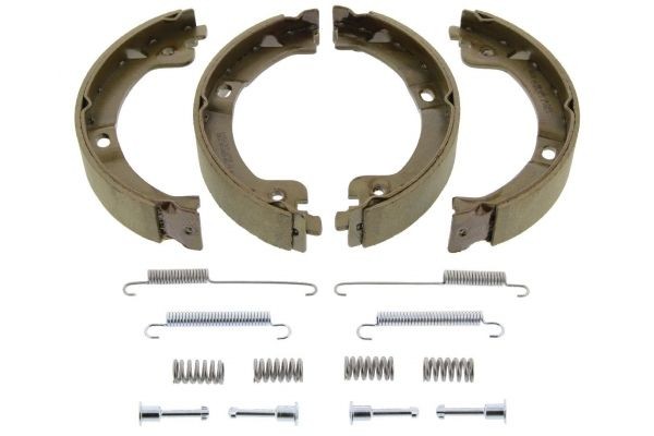 MAPCO Rear Axle, 180 x 30 mm, with accessories Width: 30mm Brake Shoes 8950/1 buy