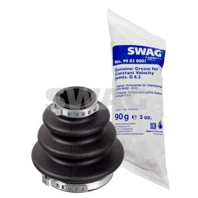 SWAG Rear Axle, Rubber Inner Diameter 2: 46, 25mm CV Boot 33 10 0996 buy