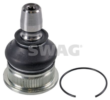 33 10 1546 SWAG Suspension ball joint FIAT Front Axle Left, Front Axle Right, with retaining ring, 17mm, for control arm