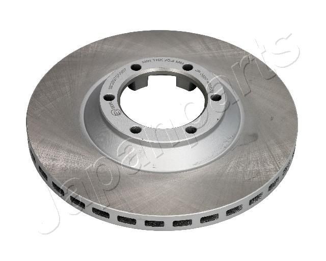 JAPANPARTS DI-H02C Brake disc Front Axle, 276x22mm, 6x87, Vented, Painted