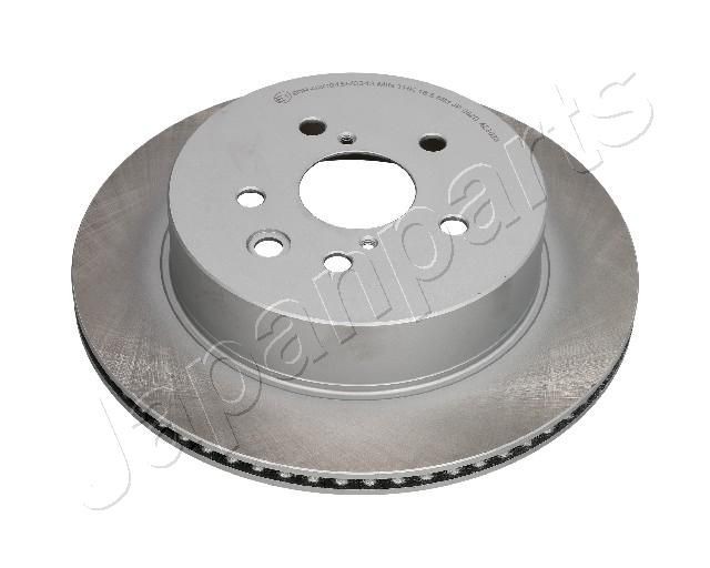 JAPANPARTS DP-246C Brake disc Rear Axle, 310x18mm, 5x62, Vented, Painted