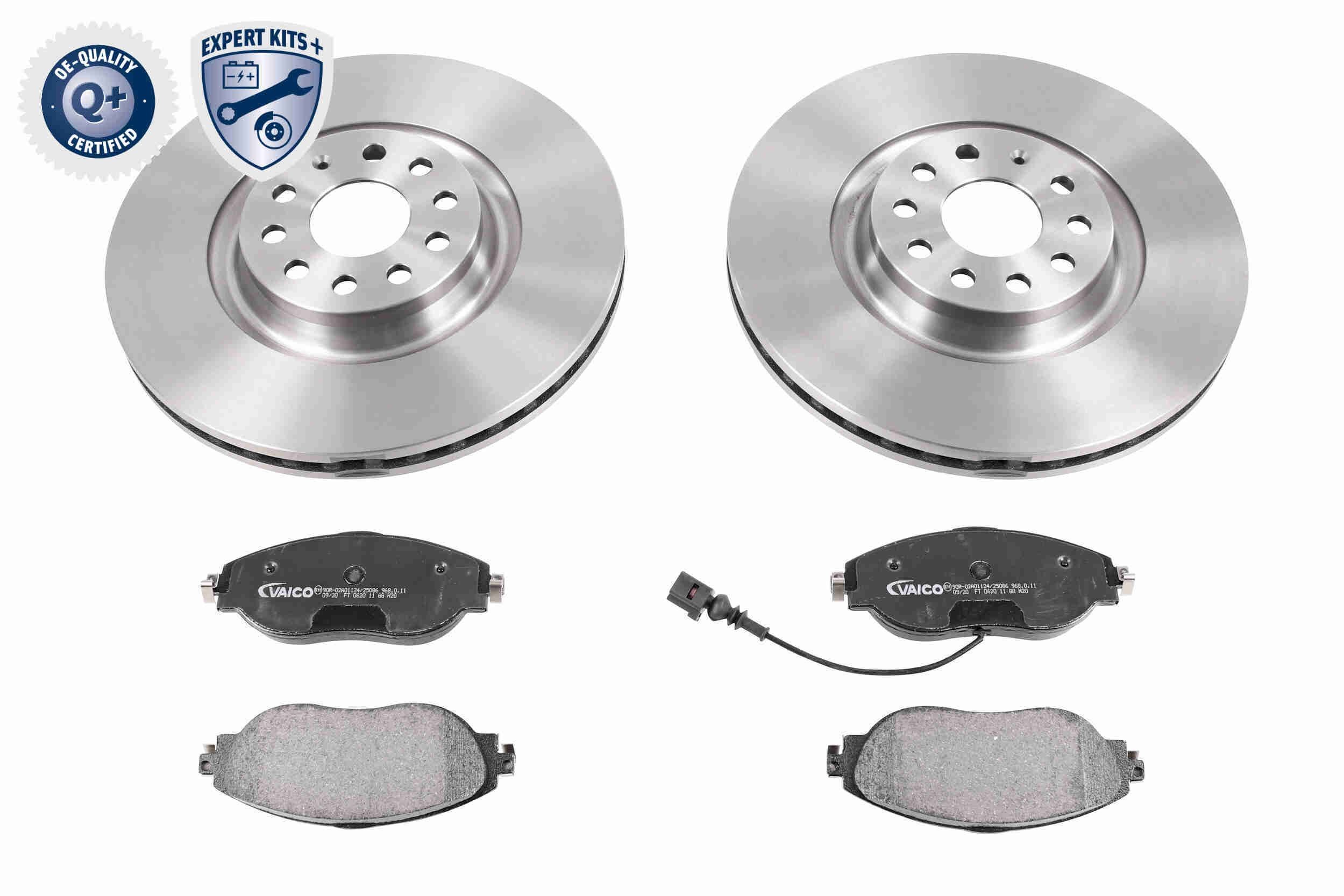 Skoda SUPERB Brake discs and pads set VAICO V10-6628 cheap
