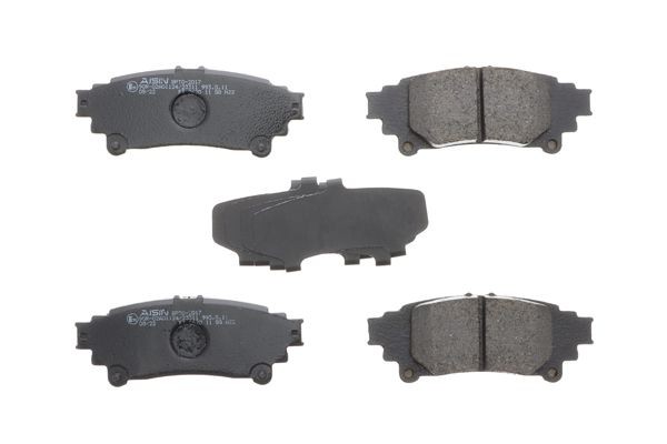 Brake pad kit AISIN prepared for wear indicator - BPTO-2017